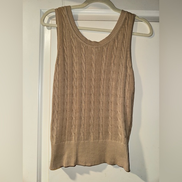 George Tan Sweater Vest - Picture 3 of 7